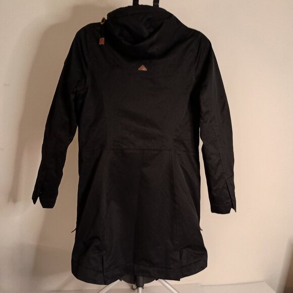 Kathmandu NGX2 Waterproof Black Rain Coat Women’s Size M EUC - Picture 15 of 16